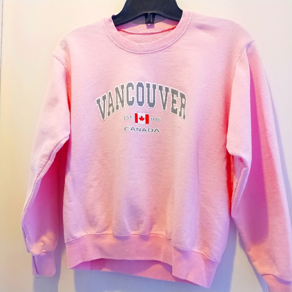 Vancouver Pink Sweatshirt xs